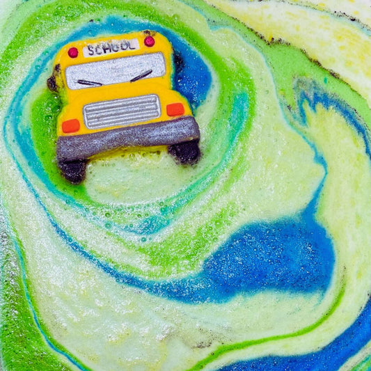 School Bus Bath Bomb