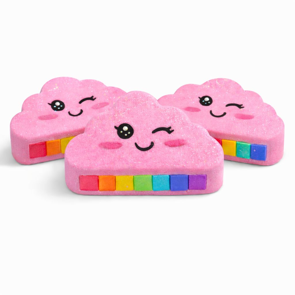 Cotton Candy Cloud | Rainbow Bath Bomb