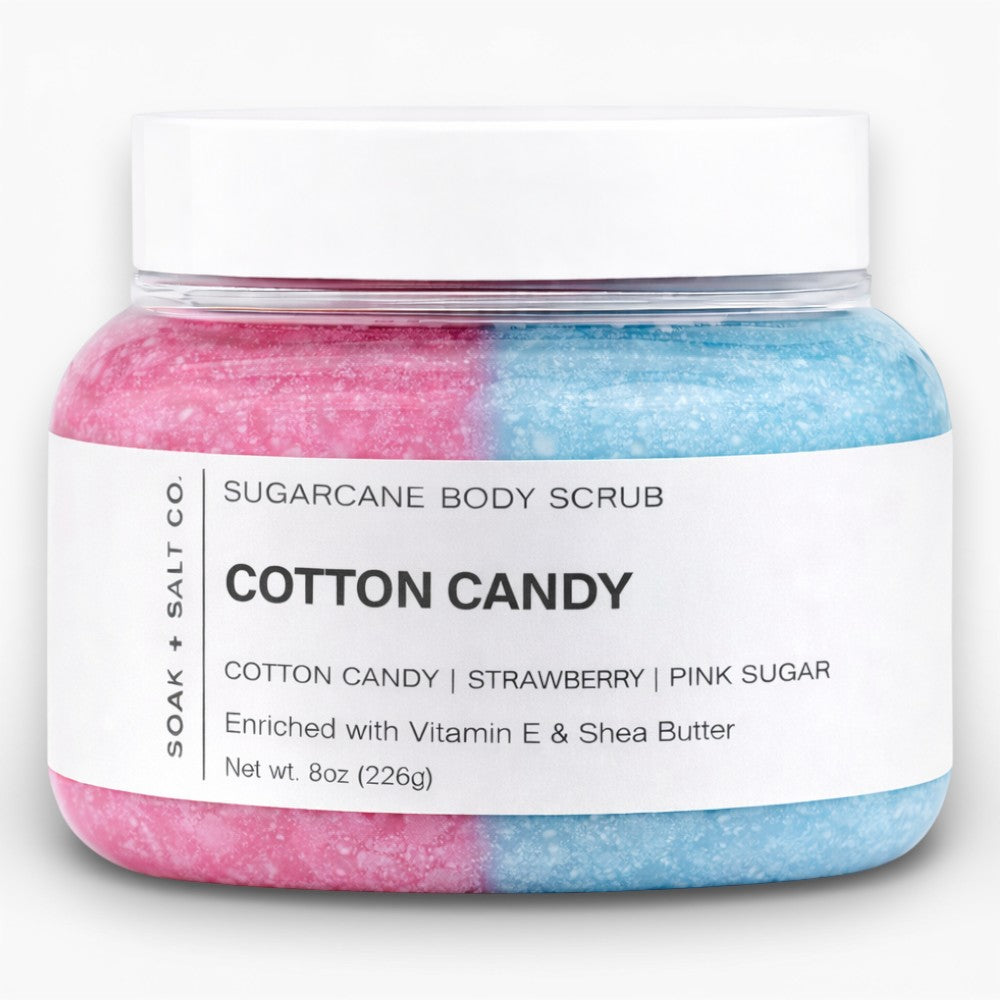 Cotton Candy Sugarcane Body Scrub