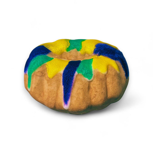 King Cake| Mardi Gras Bath Bomb