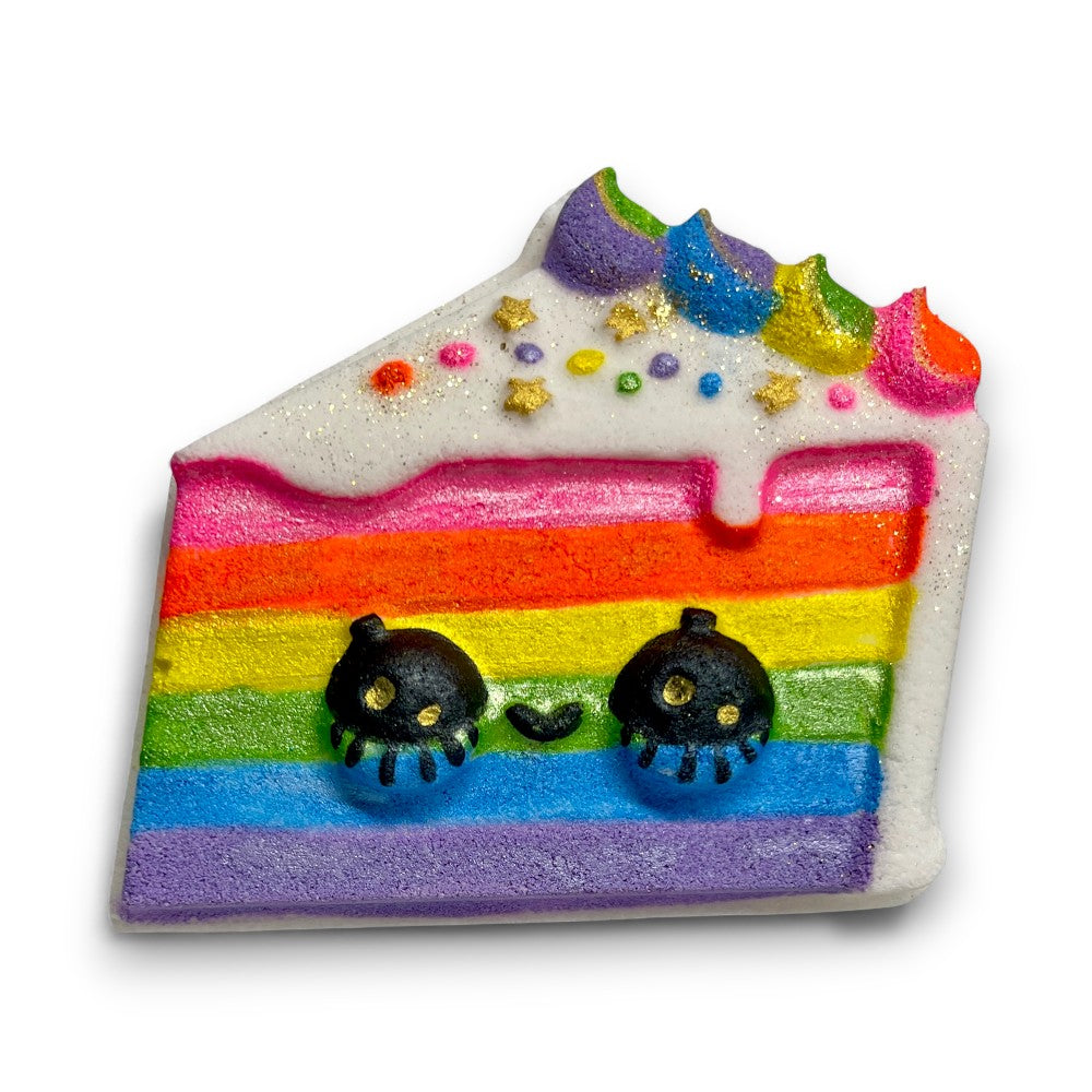 Rainbow Layer Cake | Rainbow/ Sweet Treat Bath Bomb
