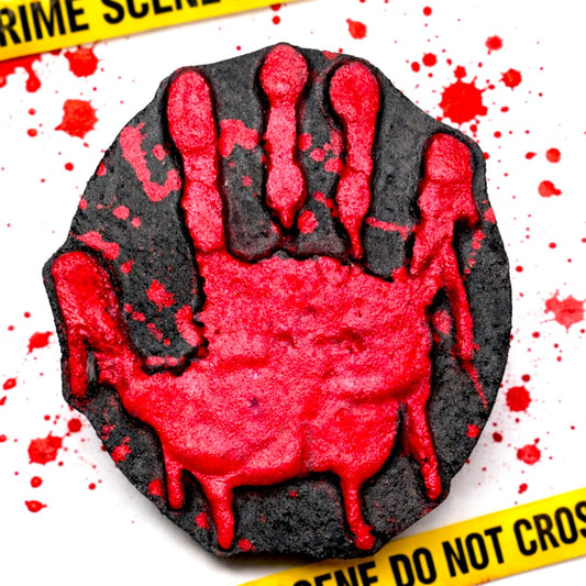 Bloody Palm Print| Crime Scene/Slasher/Horror Bath Bomb