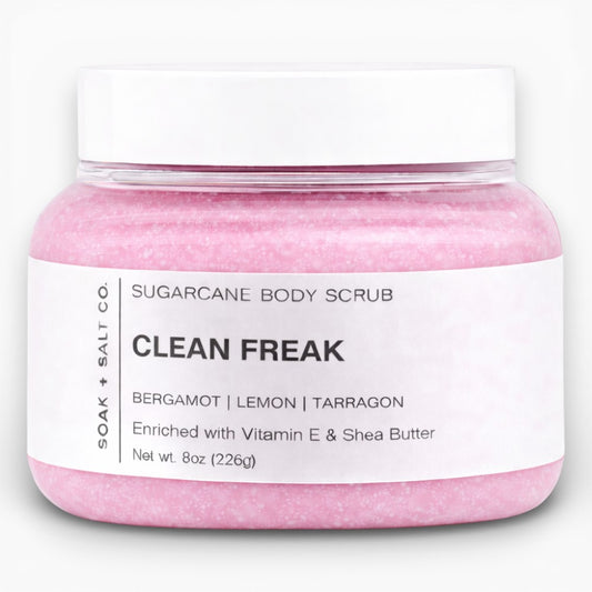 Clean Freak Sugarcane Body Scrub