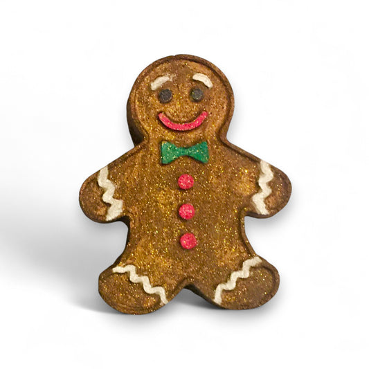 Gingerbread Man| Christmas/Holiday Bath Bomb